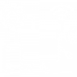 Line drawing of a computer monitor with a smartphone and tablet, connected by network lines with a gear and Wi‑Fi symbol.